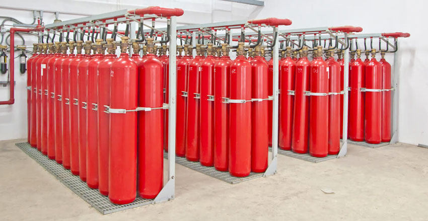 Автоматические установки газового пожаротушения: устройство, принцип работы, применение